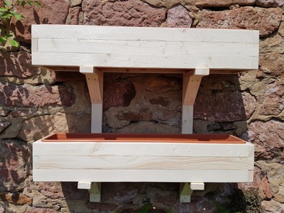 Wand Blumenkasten Pflanzkubel Blumenkubel Hochbeet Neu Verschiedene Grossen Ebay