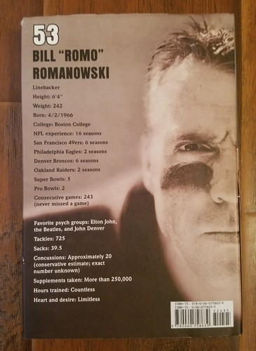 ROMO My Life on the Edge 1st Edition Hardback HC Book Signed BILL ROMANOWSKI - Picture 8 of 8