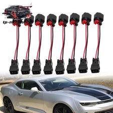 8x Ev1 To Ev6ev14 Uscar Fuel Injector Connector Adapter For Ls1 Ls2 Ls3 Lt1 8x Ev1 To Ev6ev14 Uscar Fuel Injector Connector Adapter For Ls1 Ls2 Ls3 Lt1