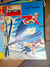 JOURNAL TINTIN FASCICULE N°49 14EME ANNEE COUV TONI SAILER TBE