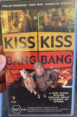 Kiss Kiss Bang Bang ex-rental VHS VIDEO TAPE (2001 British comedy