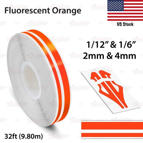 1/12" & 1/6" PIN STRIPES Car Motorcycle Truck Twin Lines TAPE Vinyl Stickers - Bild 15 von 51