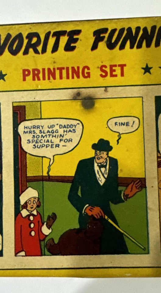 Favorite Funnies Printing Set Dick Tracy Orphan Annie Smitty And Henry ...