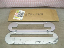 2 Vintage 10" Table Saw Dado Insert 842-5308 Throat Plates 12 1/2" X 3 1/4" 713X