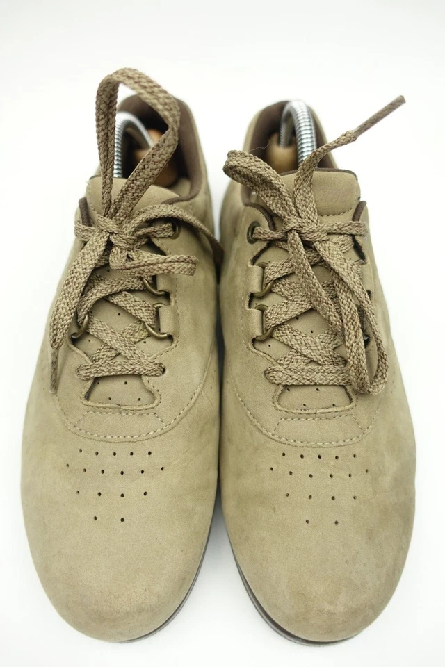 Mocasines SAS Tripad Comfort aspecto gamuza 9,5 medio corbata gris verde oxfords Foto 4 de 4