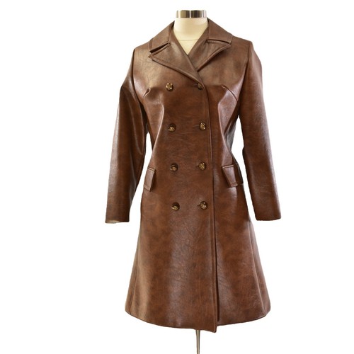 Veste Femme RuffHewn Vintage - Manches En Simili Cuir Noir, Taille Medium, Occasion Très Bon état