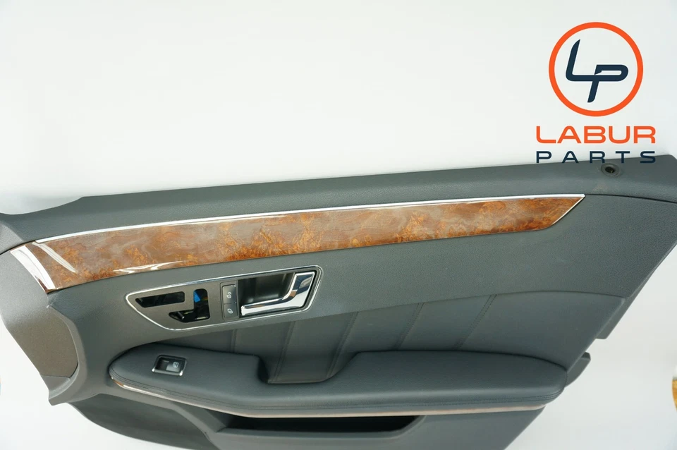 +DP435 W212 MERCEDES CLASE 10-13 E PANEL PUERTA DELANTERA DERECHA MOLDURA NEGRO Foto 2 de 4