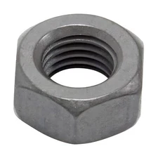 Hex Nut M8x1-6 (DIN 934) - Left-Hand Thread, Fine Thread - Black