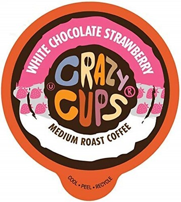 Crazy Cups Coffee 22 K Cup Vegan Capsule Pod Light/Medium/Dark Roast lot FLAVORS