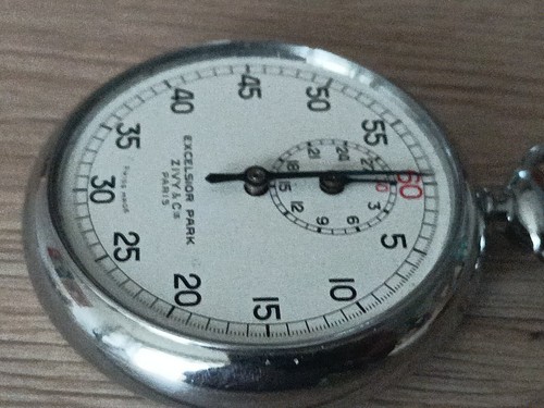 Chronomètre Excelsior Park, Zivy & Cie Paris, Swiss Made, Manque Le Verre - 第 4/6 張圖片