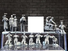 1:64 Figures  - For Dioramas Miniature Figures 164 Fig Lot 425