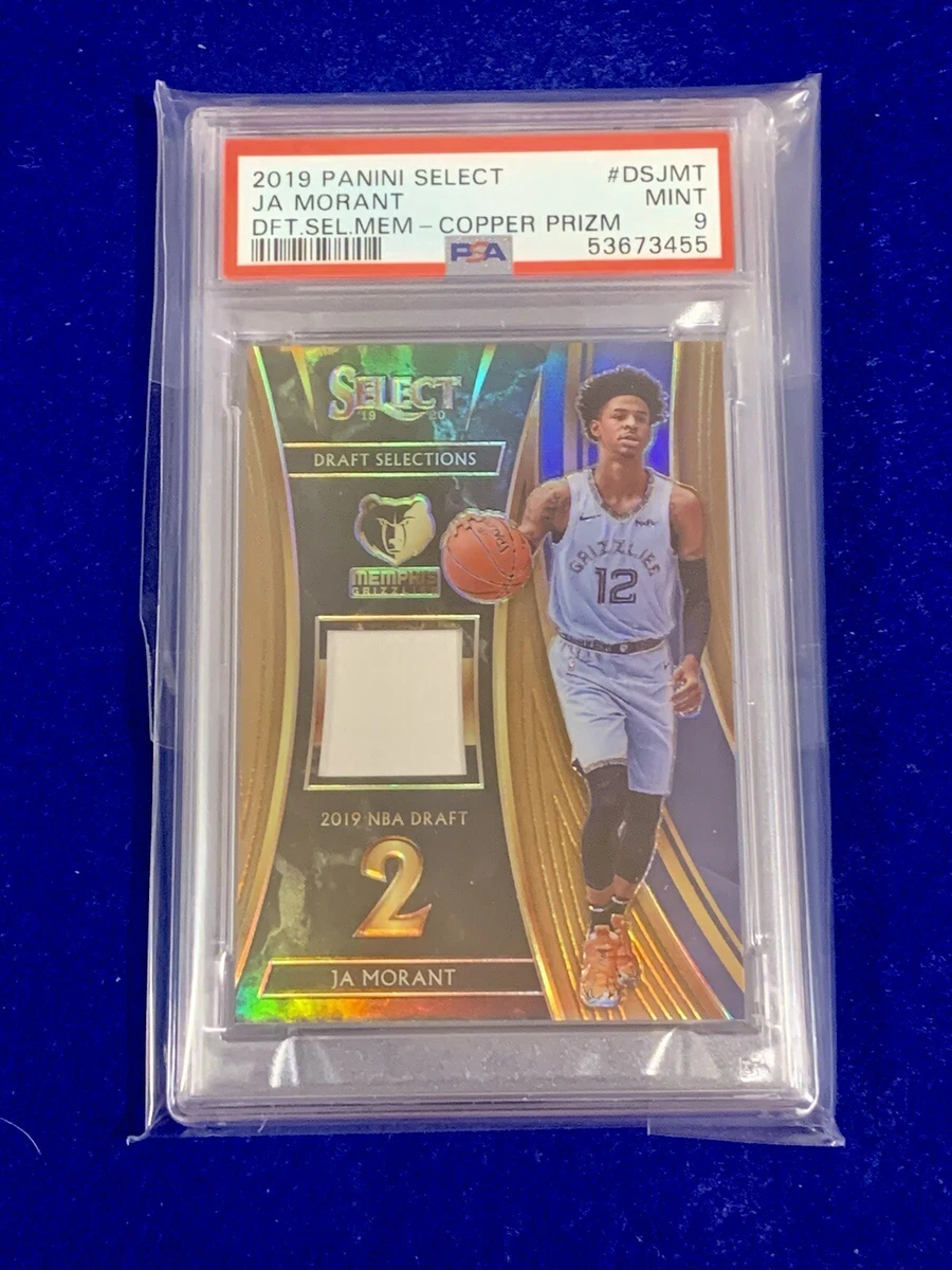 PSA 9 PANINI SELECT JERSEY /49 JA MORANT | www.ishela.com.br