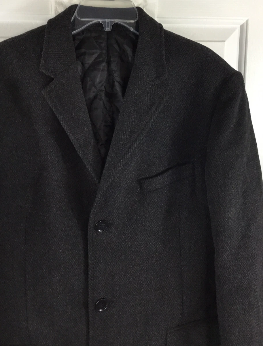 J crew herringbone sales topcoat