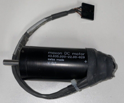 Gleichstrommotor Maxon DC Motor43.035.000-22.00-029 mit Encoder geprüft