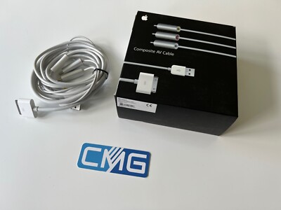 Apple Composite AV Cable Model No. MB129ZA/A ohne OVP ( neuwertig) Sammler