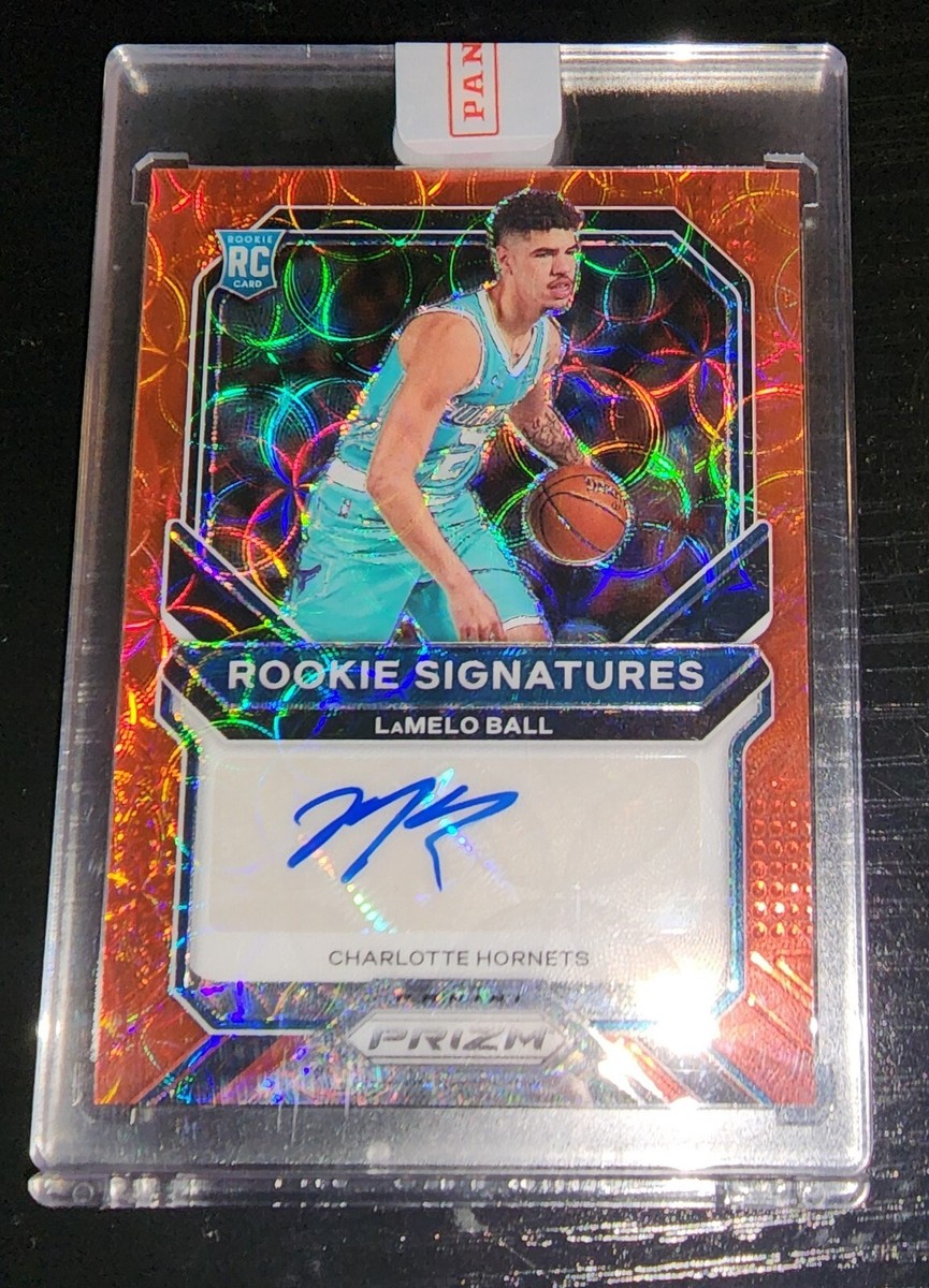 2020-21 Panini Prizm Choice Lamelo Ball RC Rookie Signatures Auto