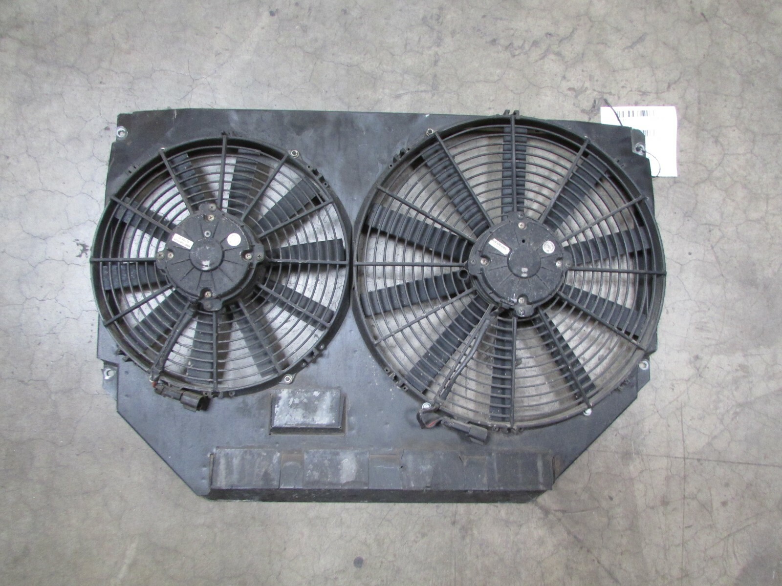 Ferrari 456, Complete Radiator Conditioning Fans w/ Shroud, Used, P/N 155063