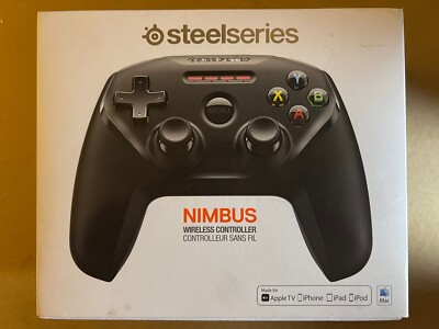 SteelSeries 69070 Nimbus Wireless Gaming Controller - Black New With Box