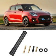 For Suzuki Swift 3" 8CM Short Antenna Aerial Stubby Bee Sting Carbon Fiber