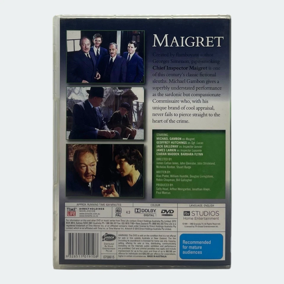 Maigret: Complete Series 1-2 DVD [4 Disc Set] - Michael Gambon - Region ALL, PAL - Image 2 of 4