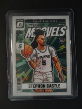 Stephon Castle RC 2024-25 Panini Donruss Optic Basketball Net Marvels #12 [3hk