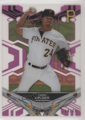 2019 Topps High Tek Pink 14/75 Chris Archer #101 fm0