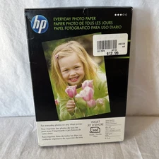 HP Everyday Photo Picture Paper 4x6 Glossy 100 Sheets • New/Sealed