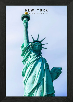 New York Gerahmtes Wandbild Poster Leinwanddruck Bild