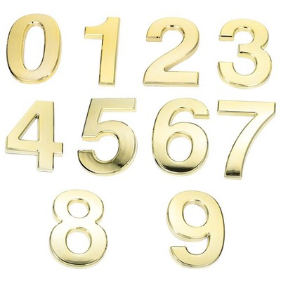  10 Pcs Haus Nummer Schild Selbstklebende Hausnummern Hausnummernschild