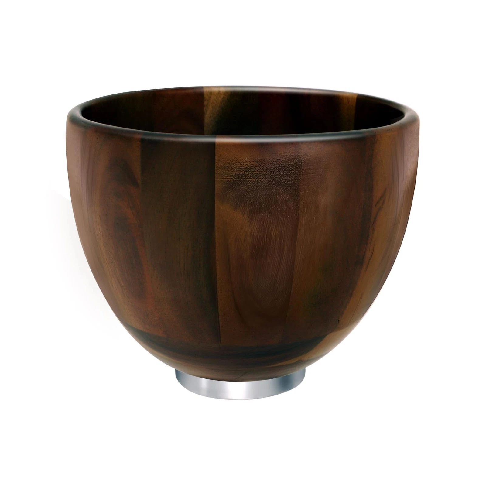Zorqon Premium Wood Mixing Bowl, Natural True Wooden Bowls Compatible with Ki...