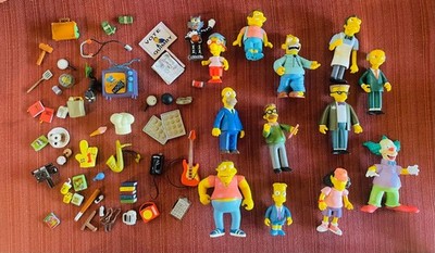 Simpsons WOS Playmates Collection 4 Environments Playsets Figures Accessories
