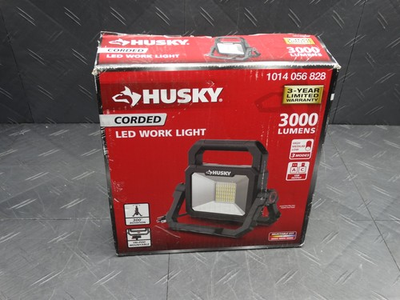 #ad Husky 3000 Lumen LED Portable Corded Work Light K40567 1014056828 $20.99
