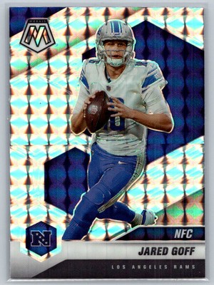 2021 Panini Mosaic #207 Jared Goff Prizm