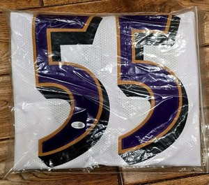 BALTIMORE RAVENS TERRELL SUGGS AUTOGRAPHED JERSEY! JSA Cert, XL,  (Pro Bowl 7x)!