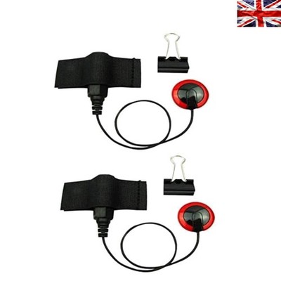 Mini Piezo Mikrofone für Musikinstrumente - 2er Pack mit Befestigungsclips