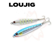 Señuelo de metal giratorio artificial Sakura Loujig 30 gr plantilla de costa pesca en el mar
