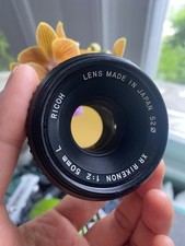 VINTAGE RICOH XR RIKENON 1:2 50mm L LENS Tested K Mount Pentax