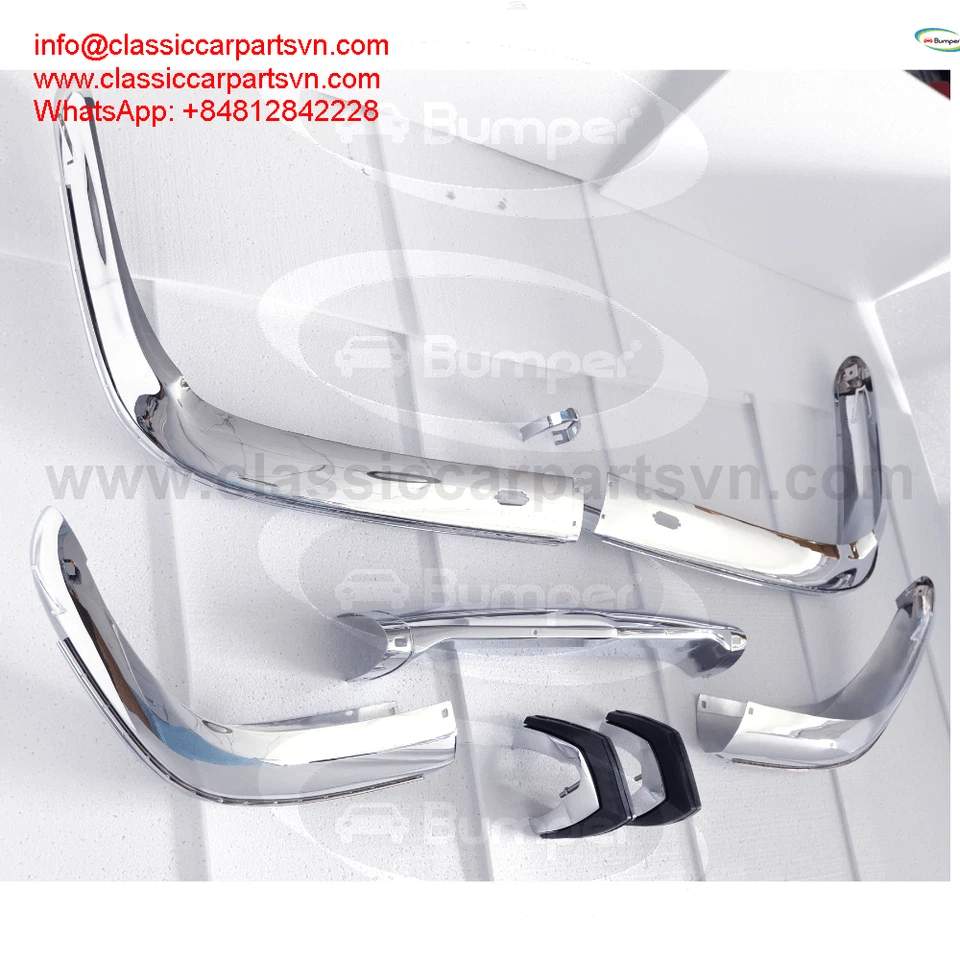 BMW 2800CS. 3,0 CS. Parachoques E9 nuevos Foto 2 de 4