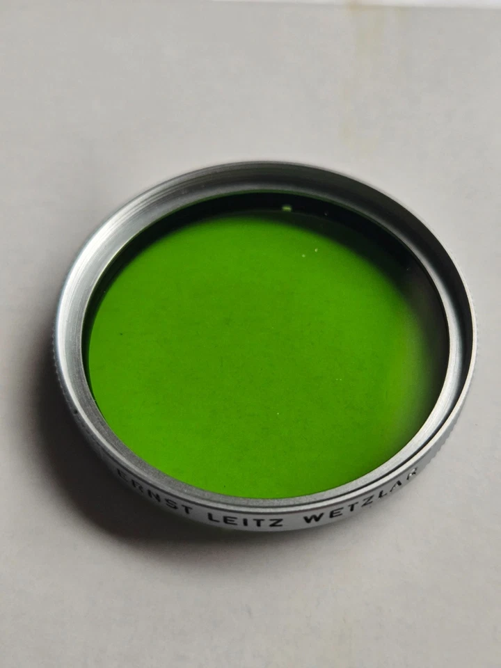 Original Leica 39mm Light Green (GGr) Filter E39 in Excellent Condition - Image 2 of 3