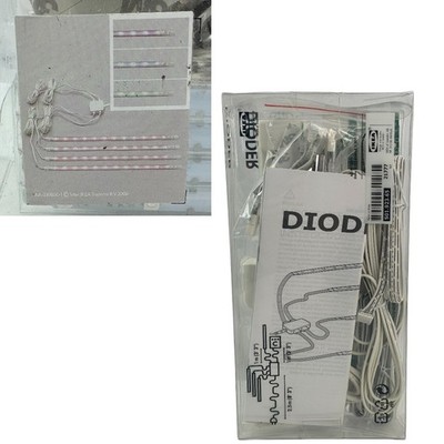 New/Sealed Ikea Dioder #21777 Cabinet / Room LED Light Install Kit | Complete