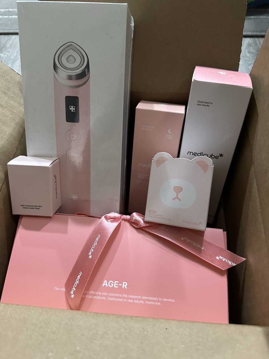 Medicube PINK BEAR AGE-R Booster Pro Edition Skincare Bundle