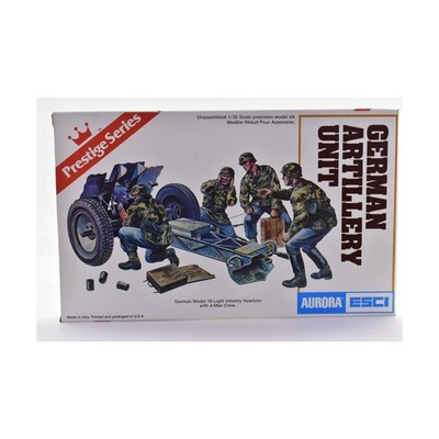 ESCI Historical Plastic 1/72 German Artillery Unit Fair/NM