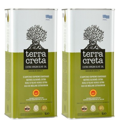 Terra Creta Olivenöl Kolymvari 2x 5,0l Kanister - Sparset - Neue Ernte 25/26