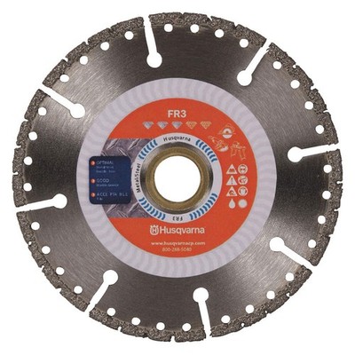 HUSQVARNA FR-4 4.5 DiamondSawBlade,Diam:4.5'',Thick:0.07'' 53DT72
