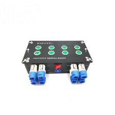 Stage Effect Machine light Controller 8-way Distributor On/off Power Controller