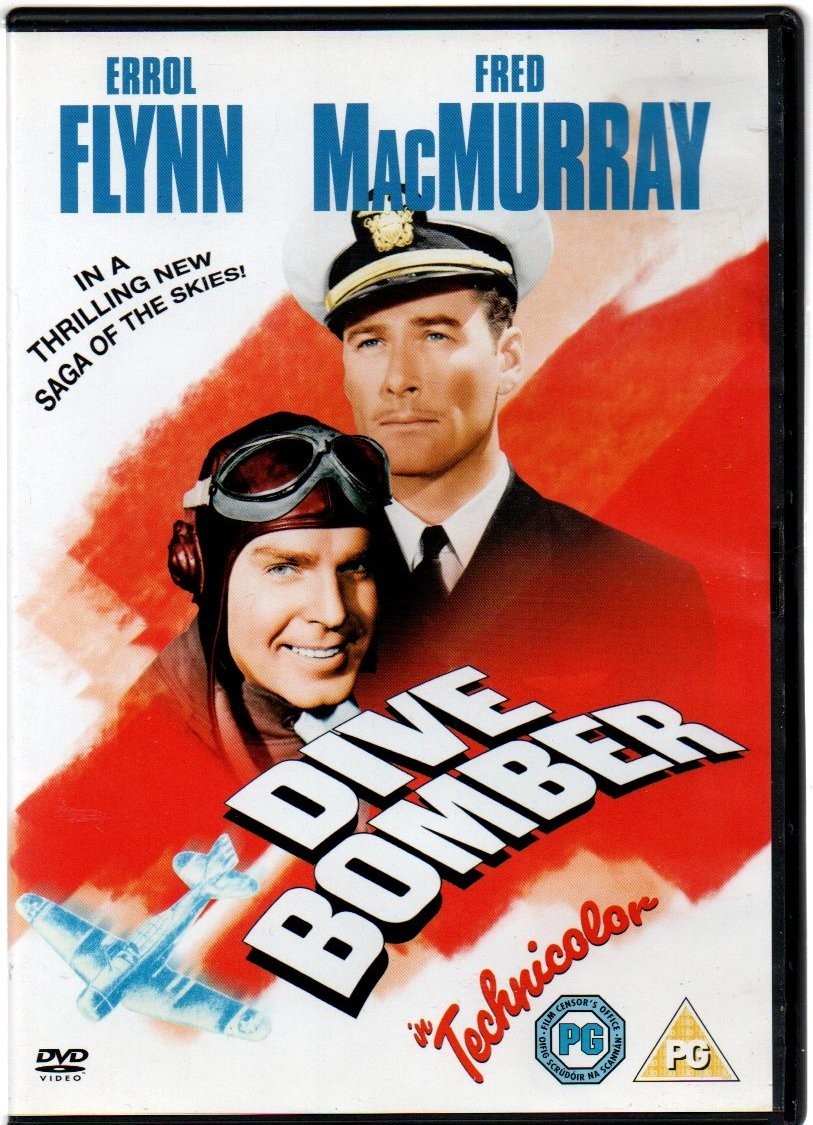 Dive Bomber (DVD, 2005) 1941 movie with Erroll Flynn & Fred MacMurray