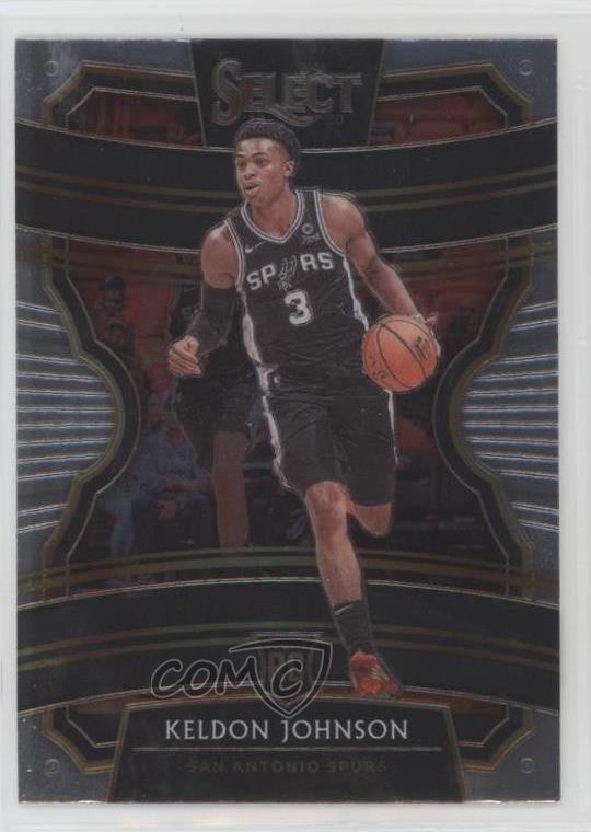2019-20 Panini Select Concourse Keldon Johnson #45 0e3
