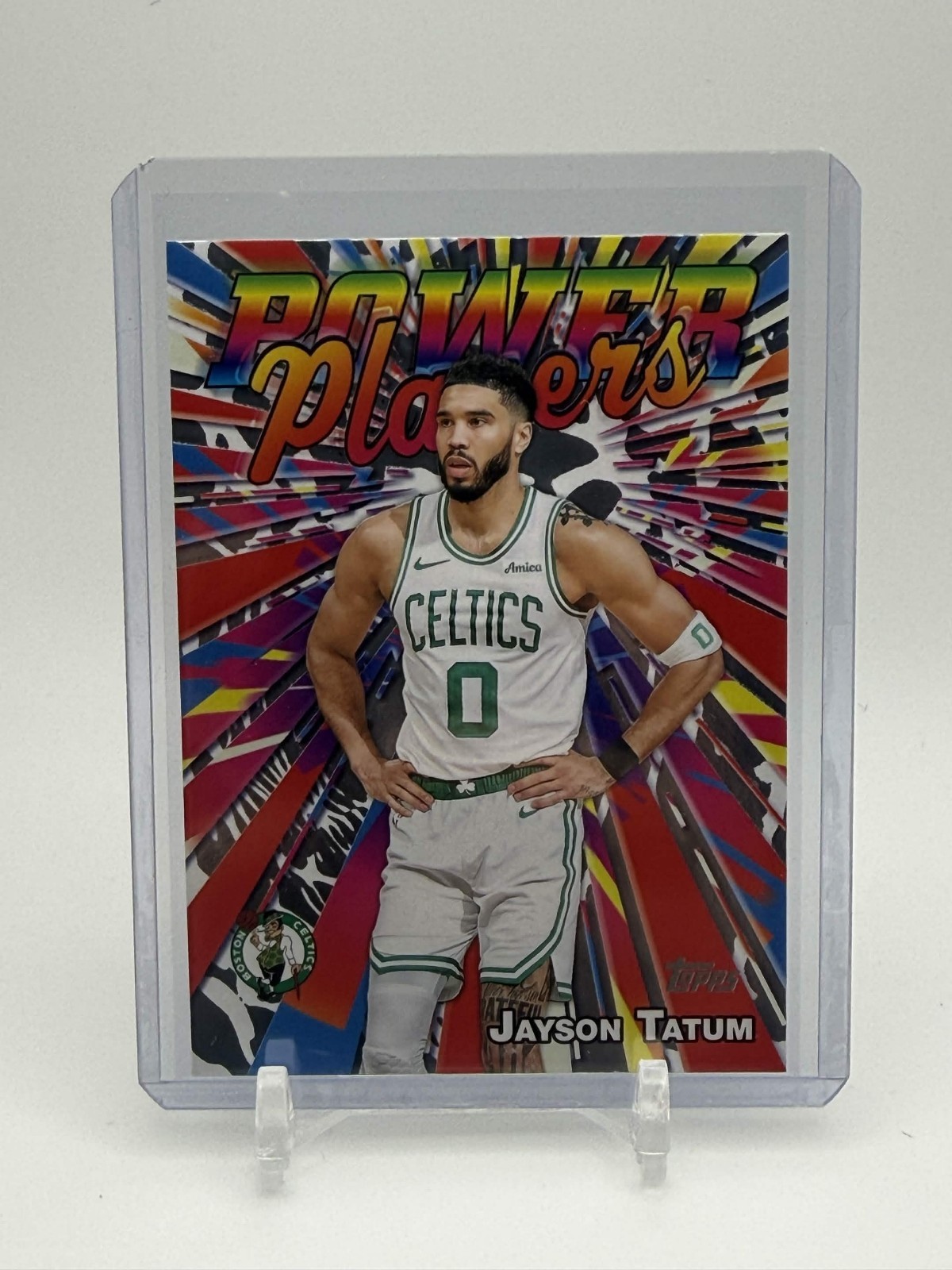 Jayson Tatum #PP-5 (Basketball Cards 2025 Topps Power Player) — is it worth grading?