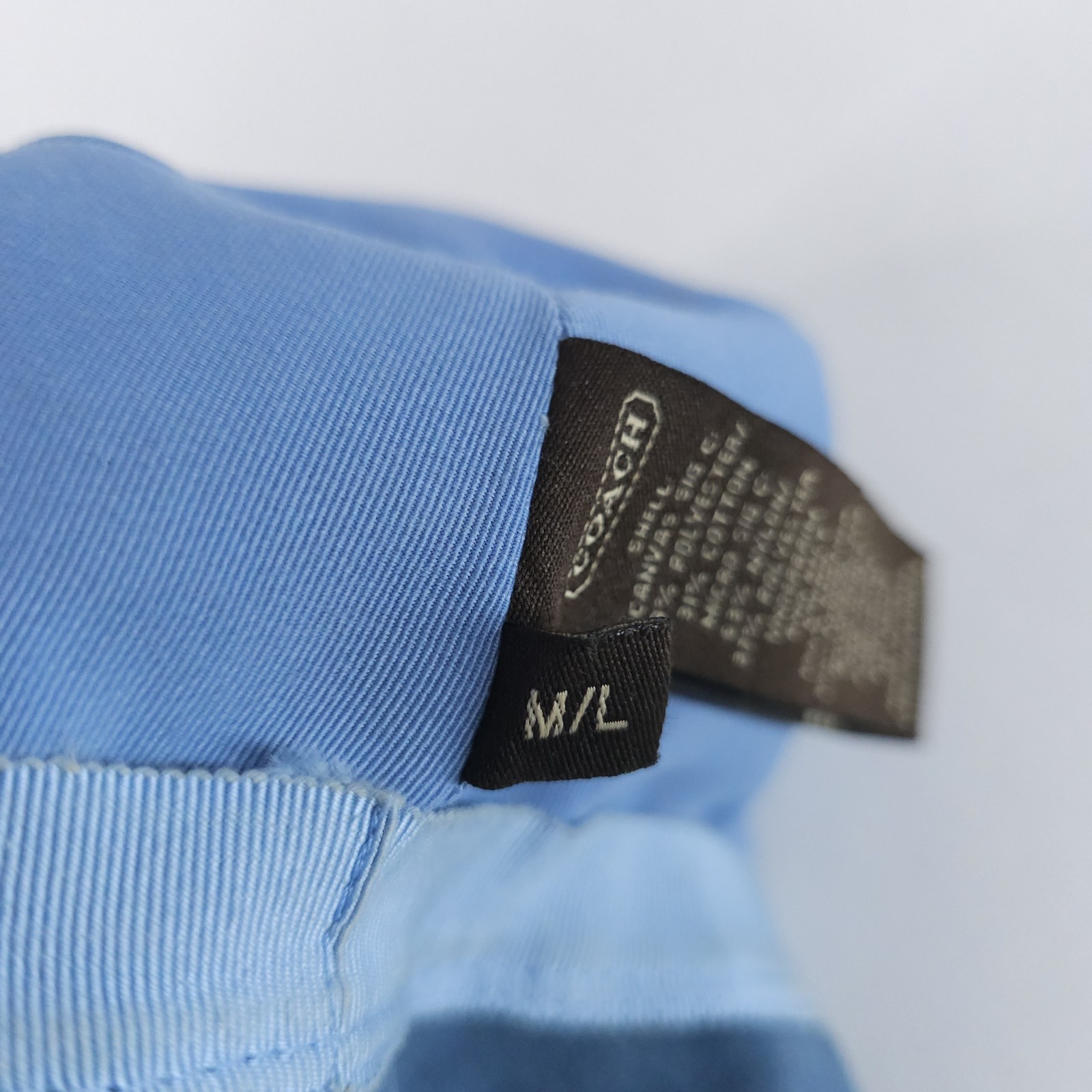 Coach Hat Cap Strap Back Patchwork Signature Canv… - image 7