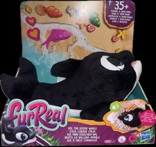 NIB NEW IN BOX FurReal Koi The Kisser Whale Interactive 11  Plush US44
